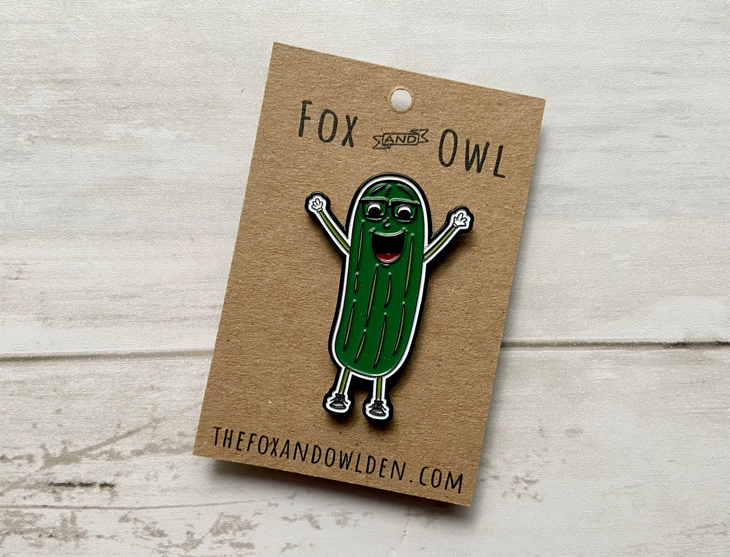 Big Dill Pickle Enamel Pin