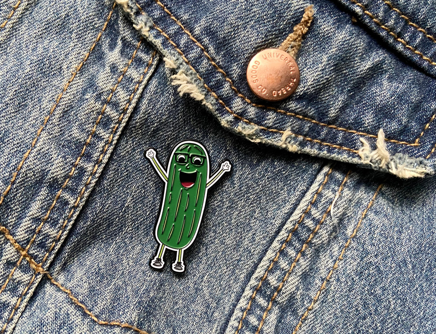 Big Dill Pickle Enamel Pin