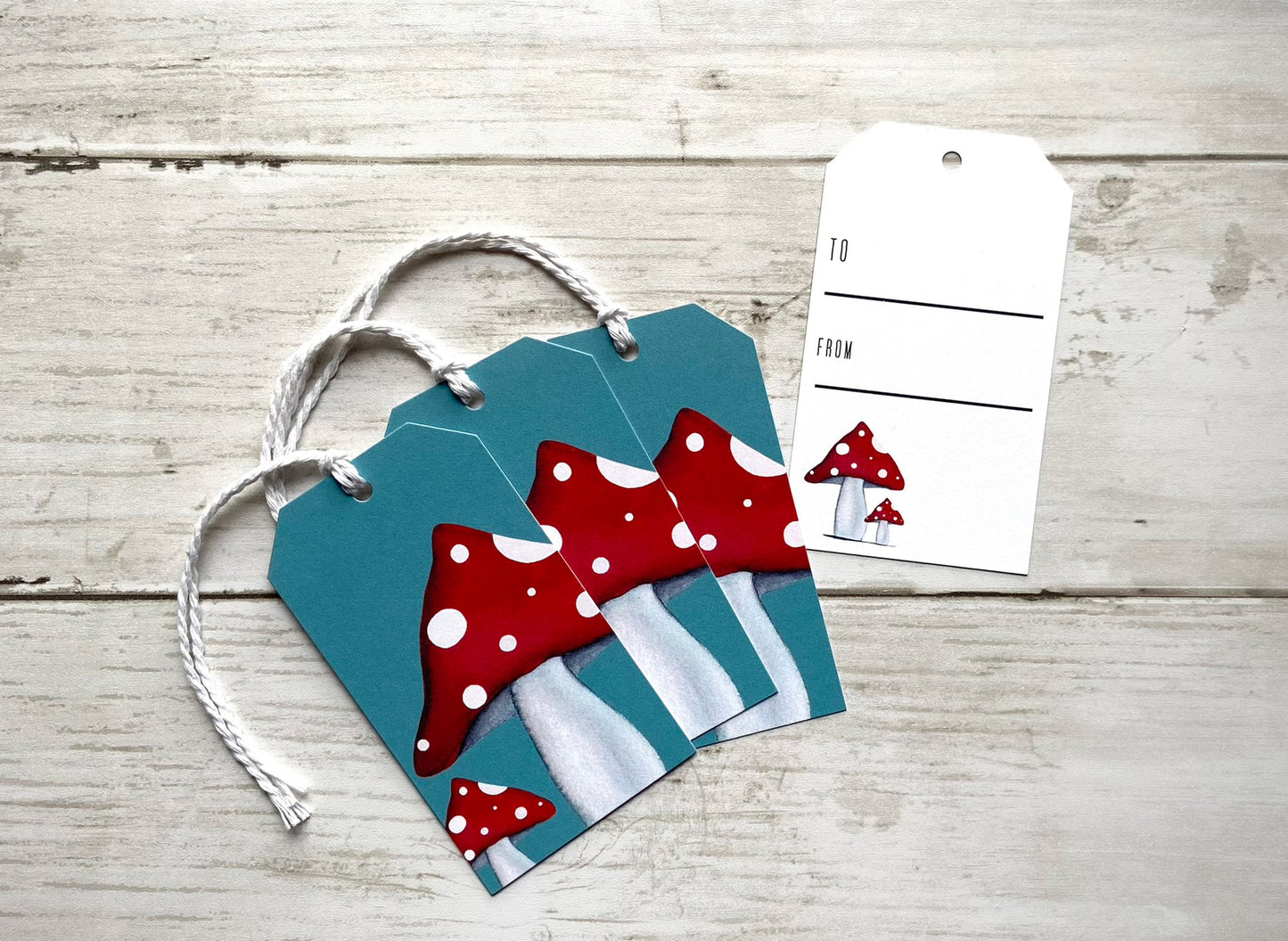 Gift Wrap Sheets - Mushrooms