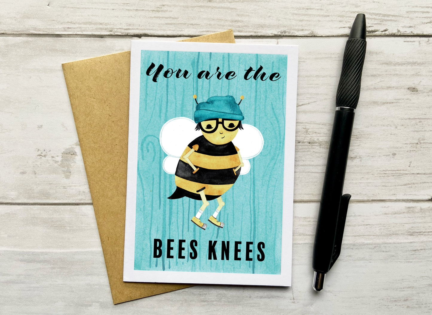 You Are The Bees Knees Notecard
