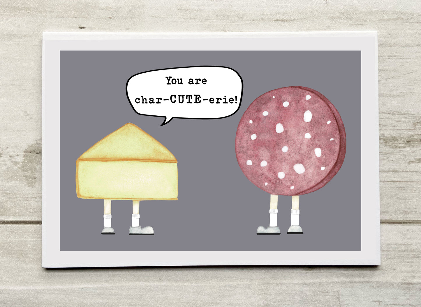 You Are Char-CUTE-erie Notecard