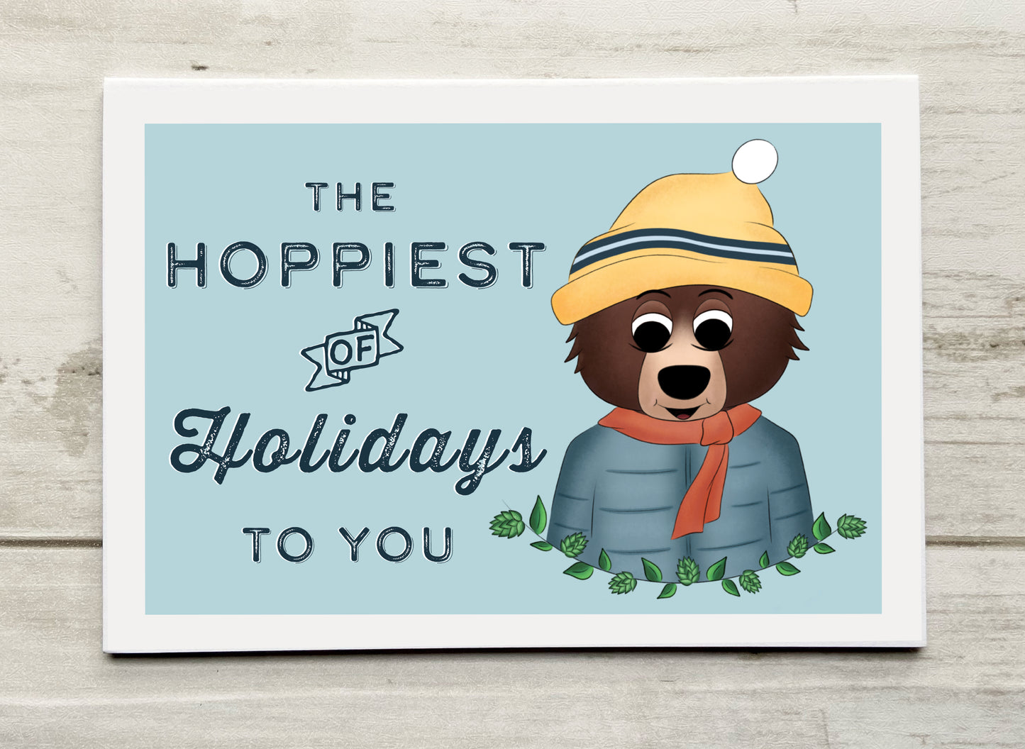 Hoppiest of Holidays Notecard