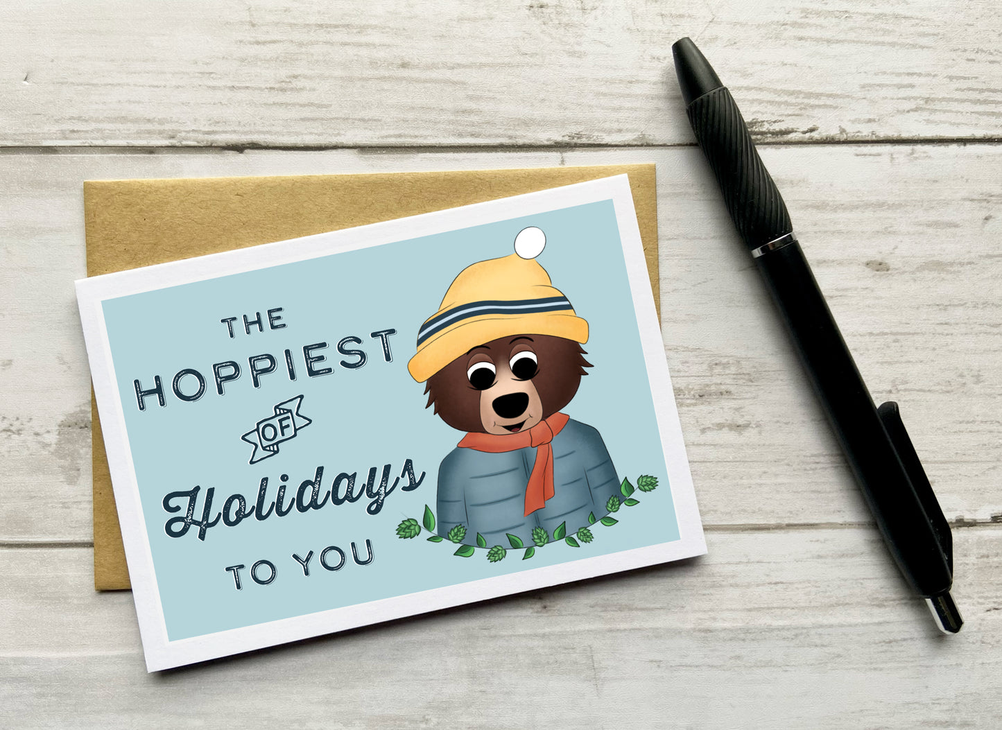 Hoppiest of Holidays Notecard
