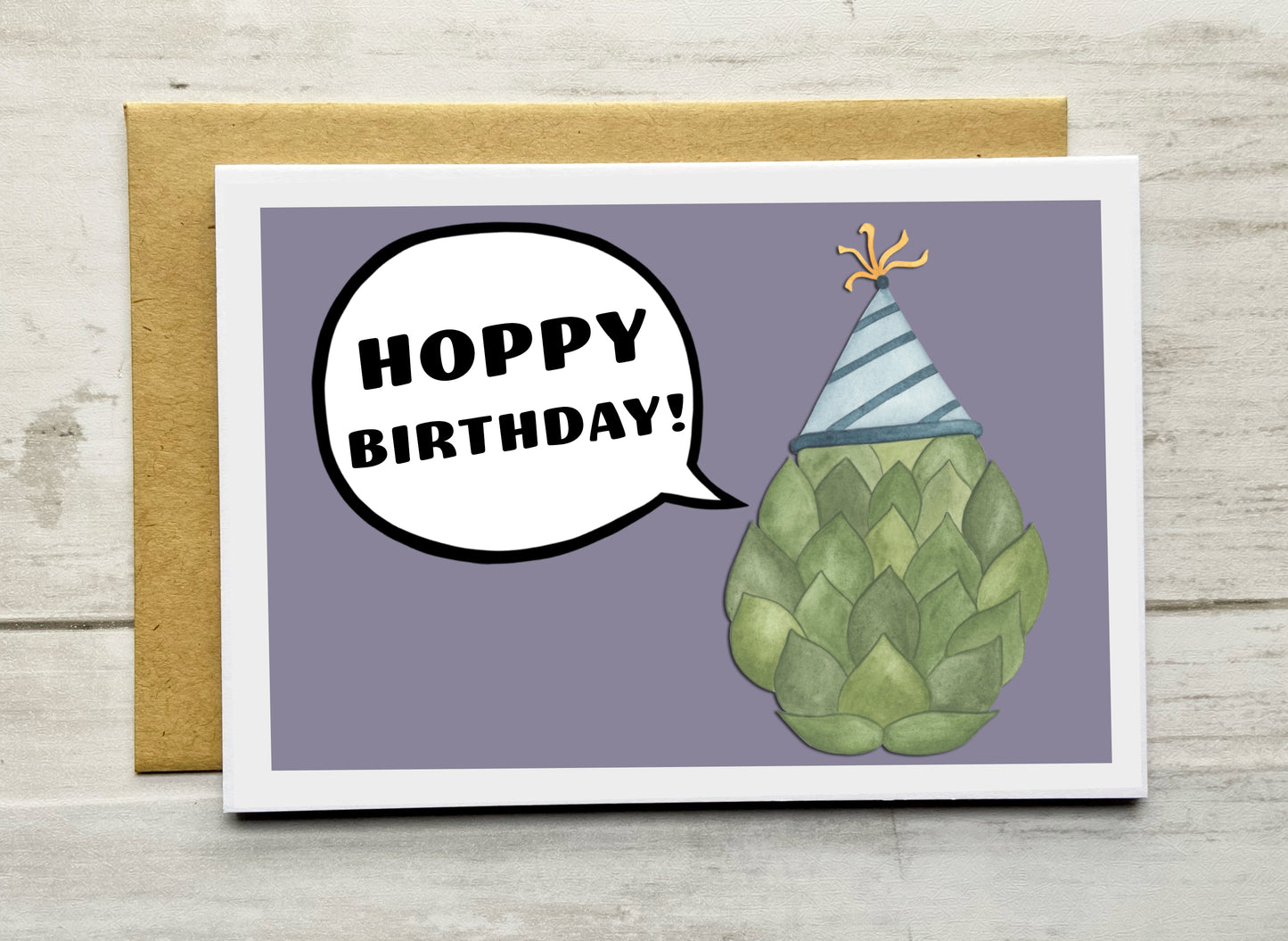 Hoppy Birthday Notecard