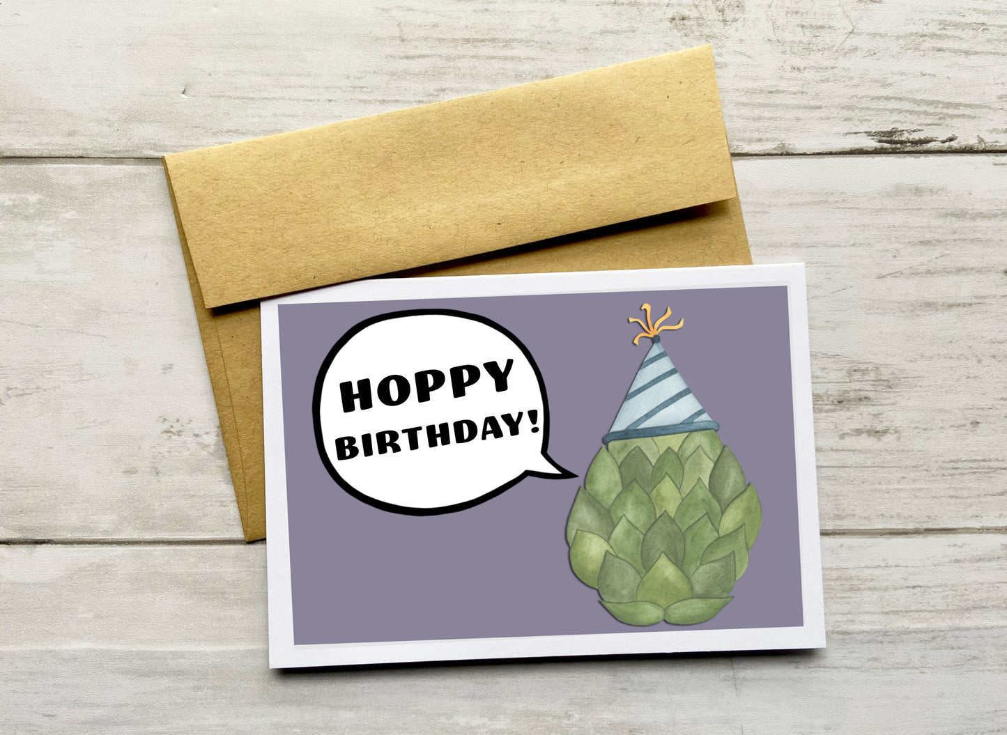 Hoppy Birthday Notecard