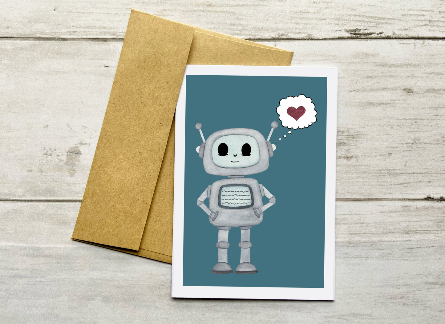 Robot Love Notecard