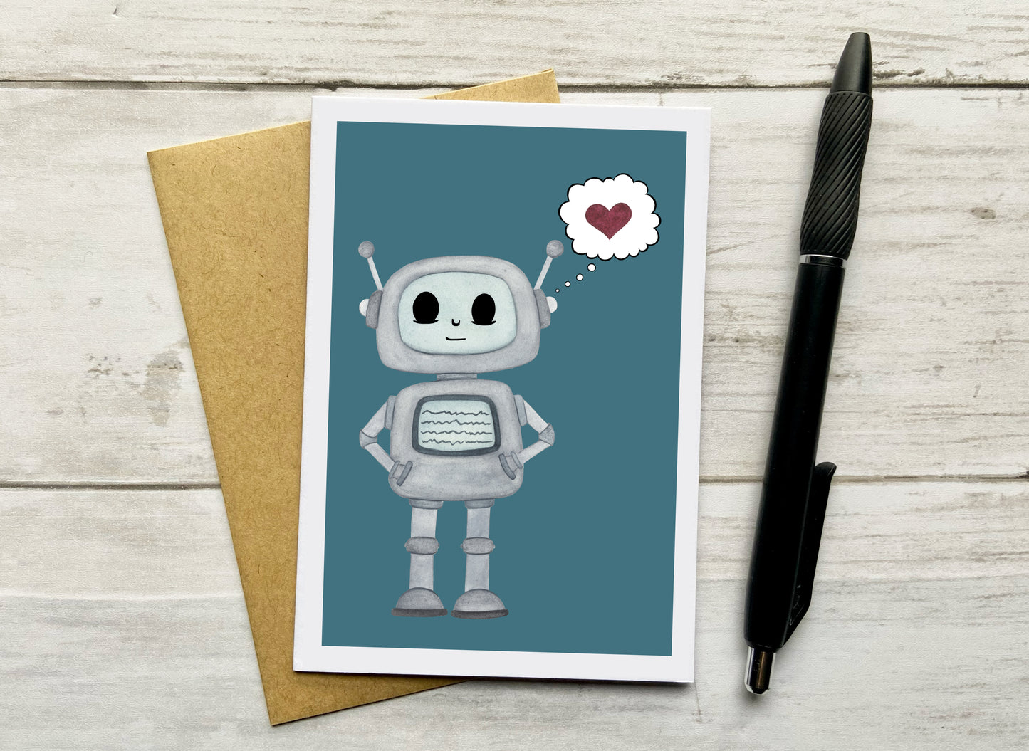 Robot Love Notecard