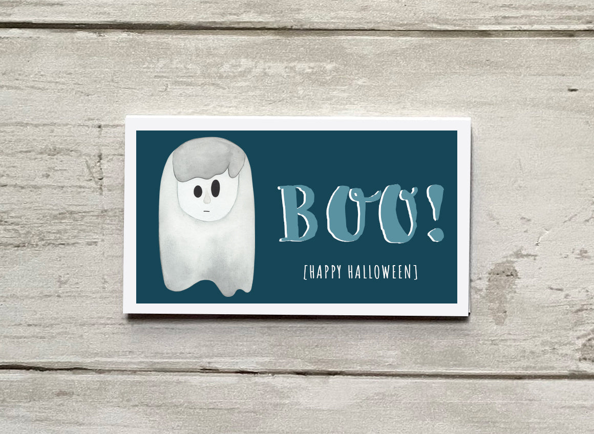 Wee Lil' Notecard - Ghost