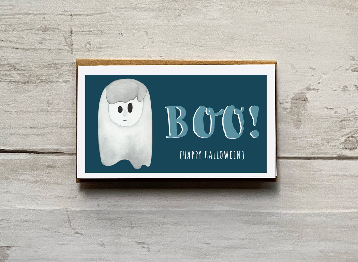 Wee Lil' Notecard - Ghost