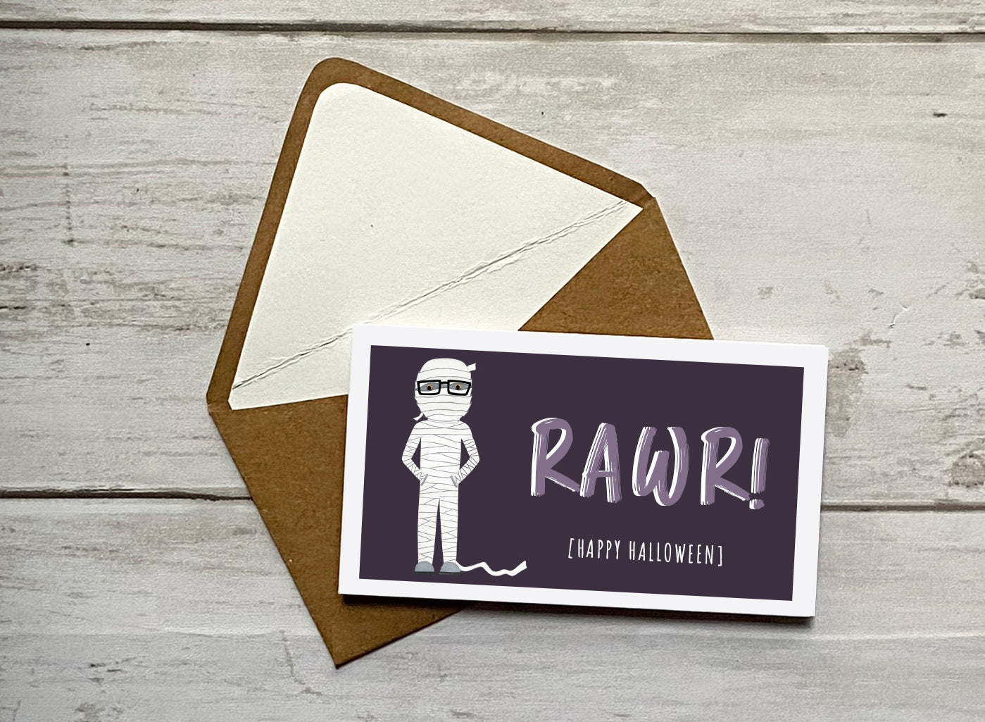 Wee Lil' Notecard - Mummy
