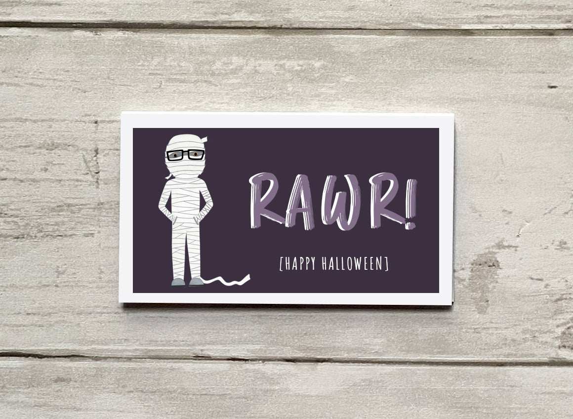 Wee Lil' Notecard - Mummy