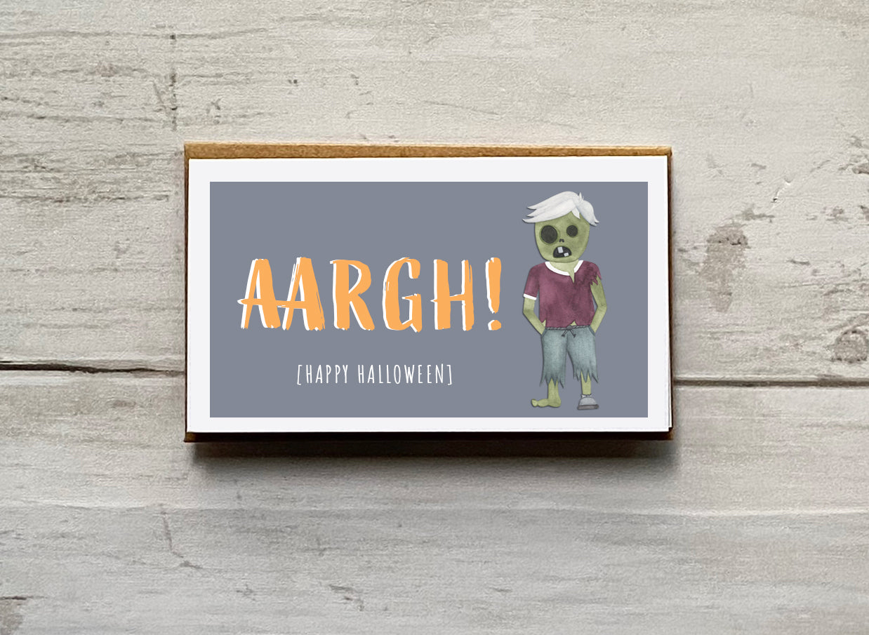 Wee Lil' Notecard - Zombie
