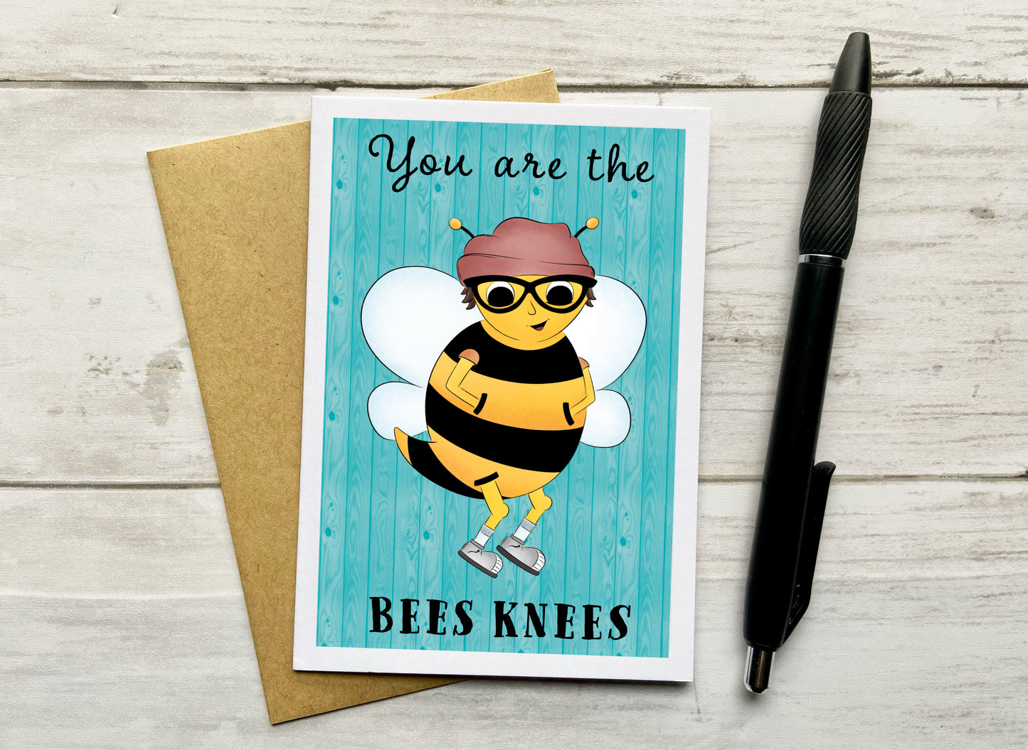 You Are The Bees Knees Notecard