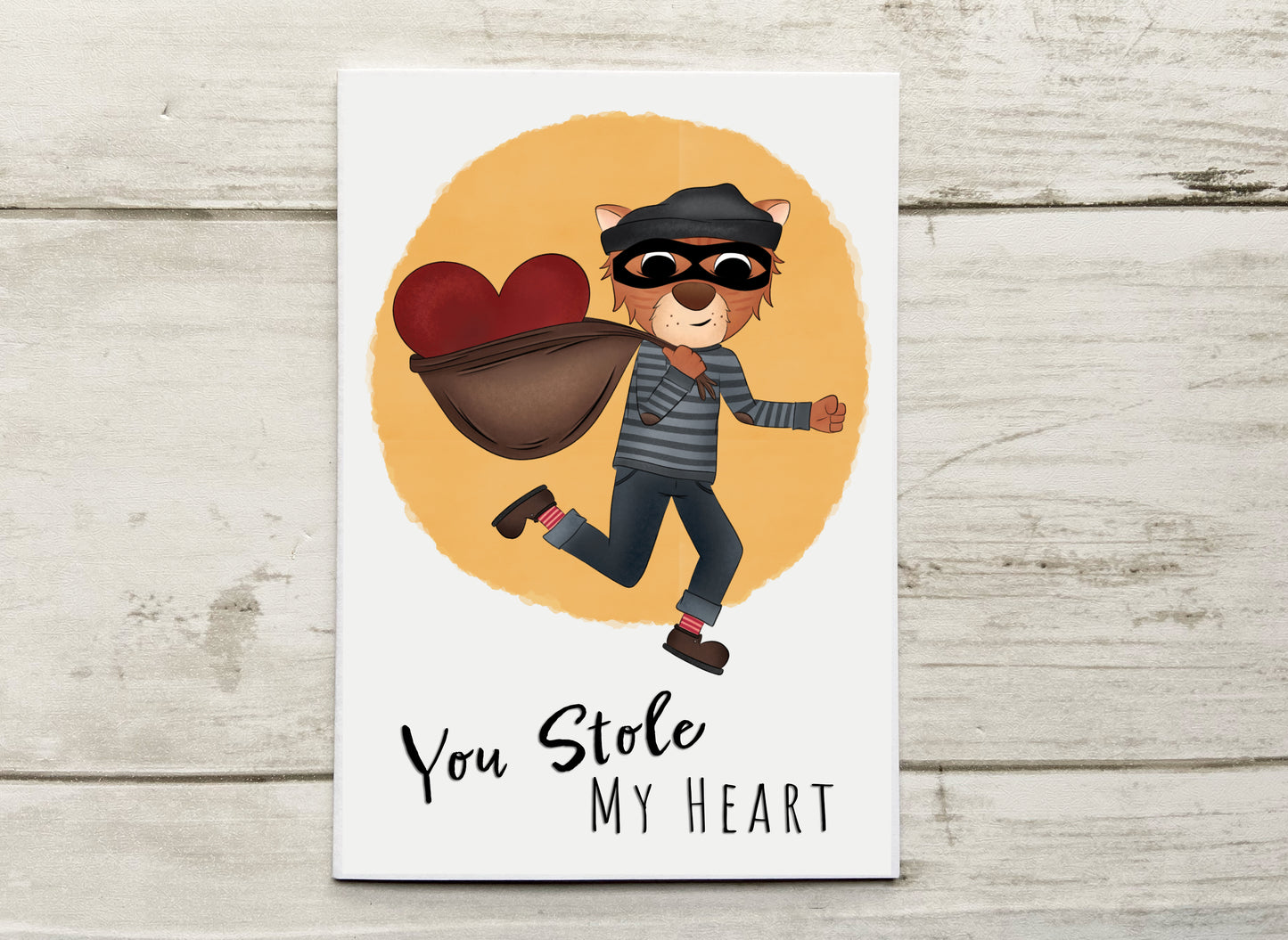 You Stole My Heart Notecard