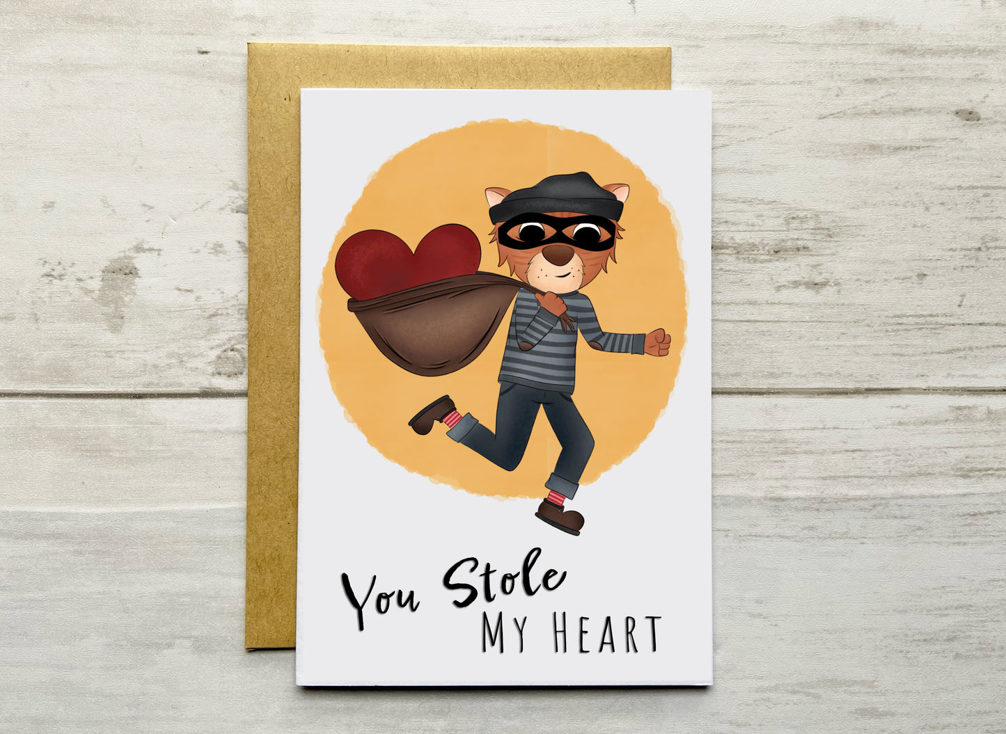 You Stole My Heart Notecard