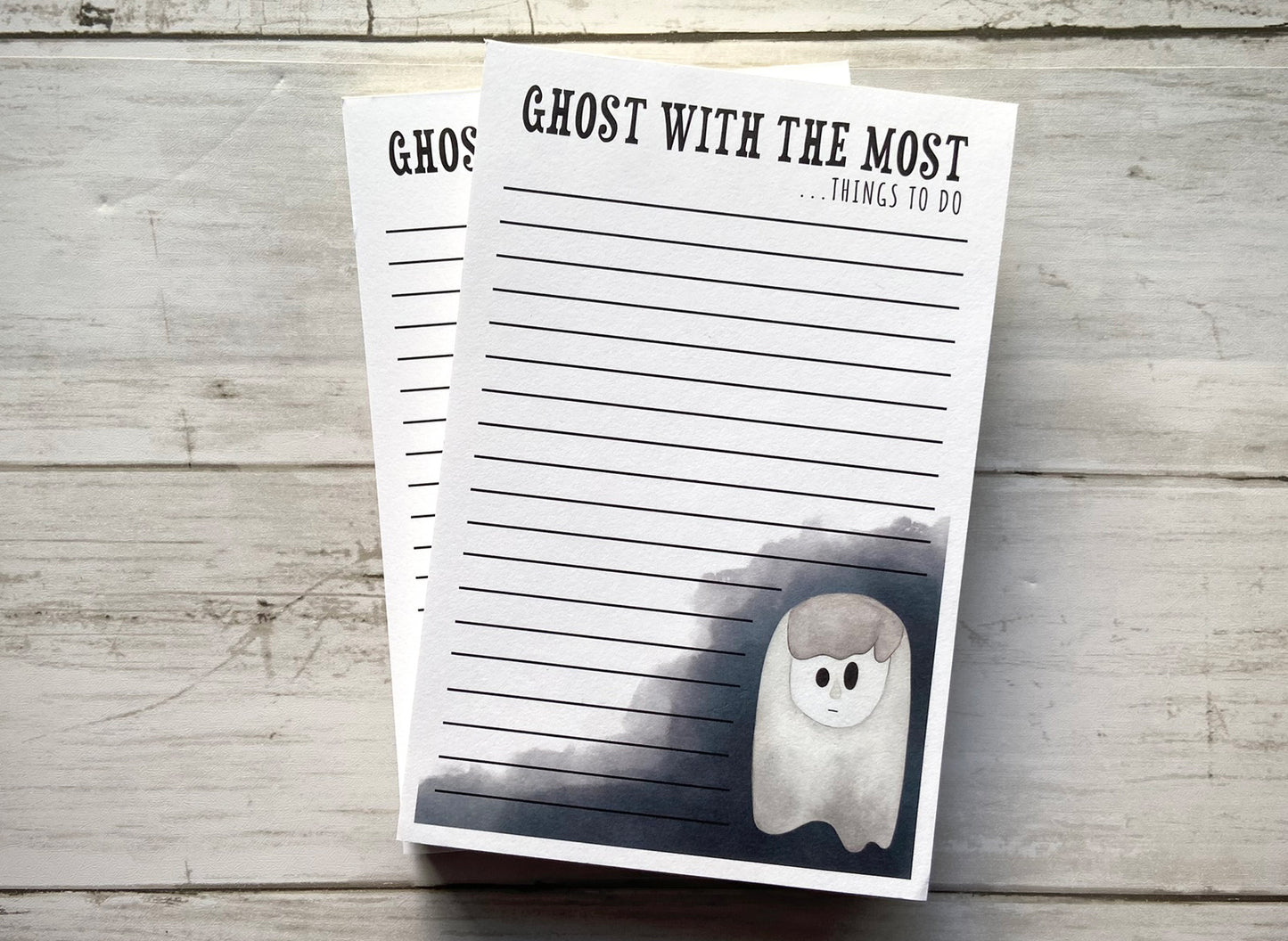 Ghost With the Most Things To Do Notepad
