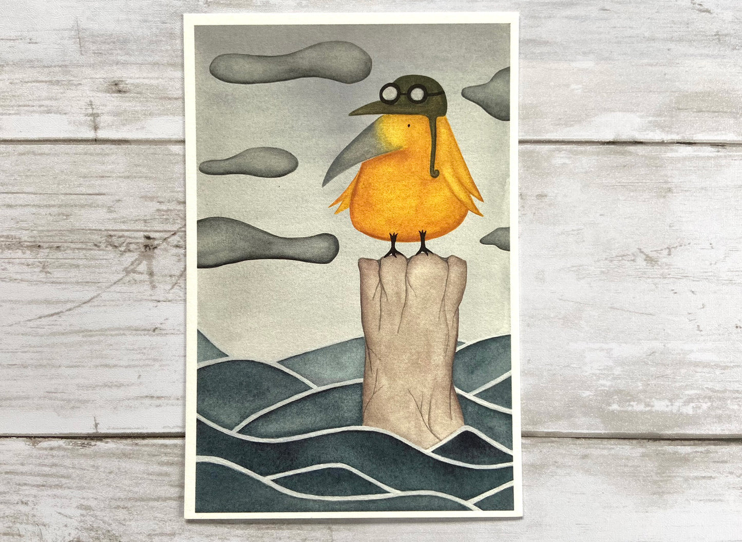 Bird on the Water Postcard