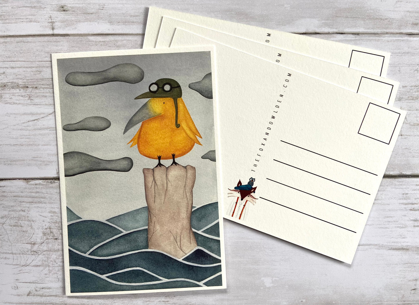 Bird on the Water Postcard