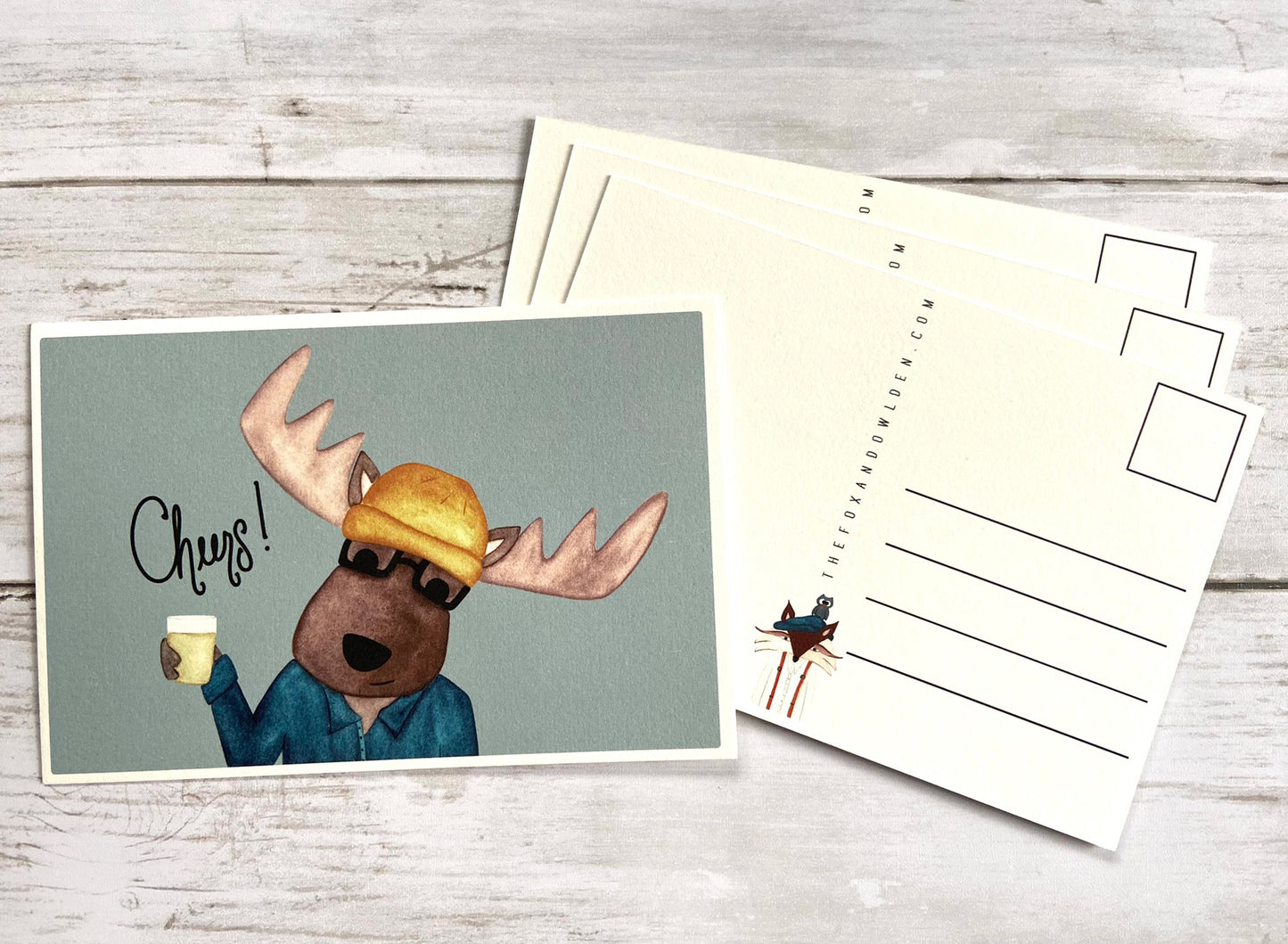 Cheers Postcard