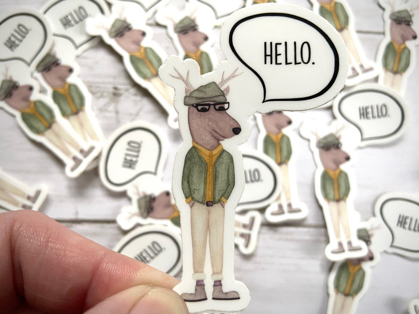 Woodland Vinyl Stickers