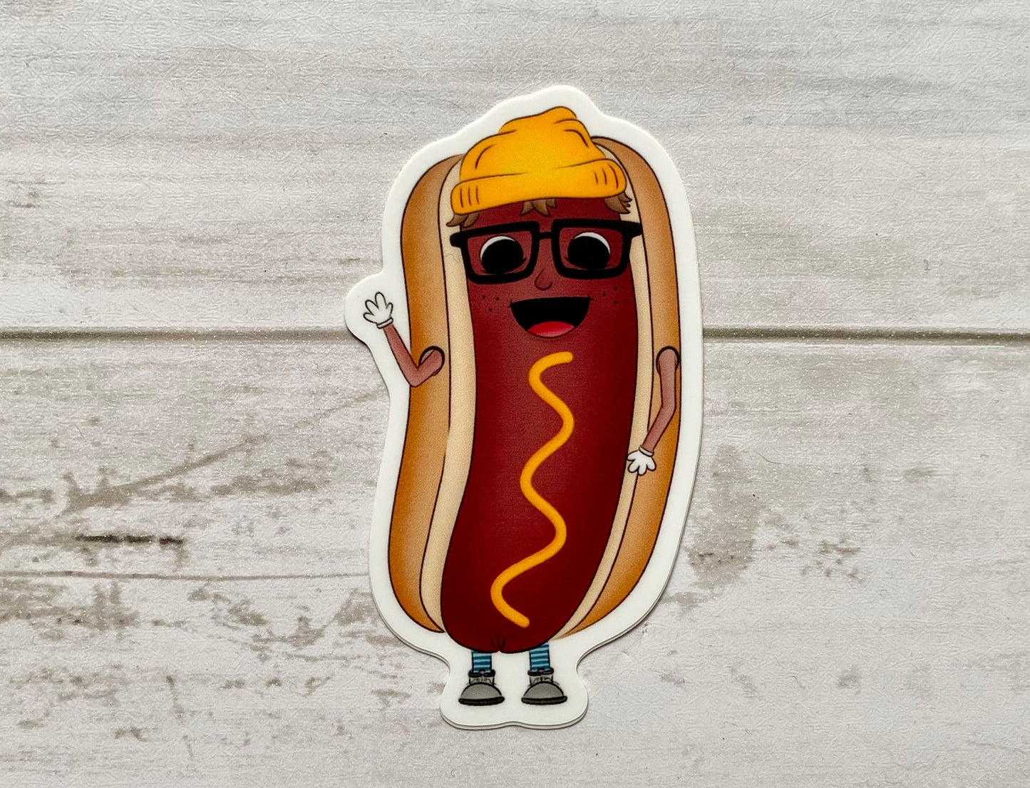 Hot Dog! Vinyl Sticker