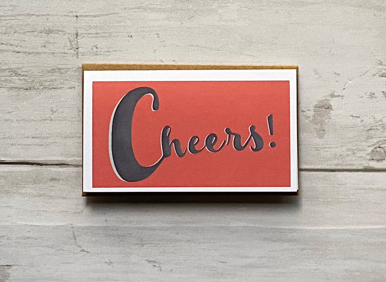 Wee Lil' Notecard - Cheers!