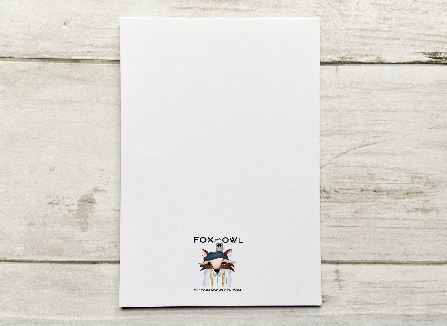 New Year's Dumpster Fire Notecard