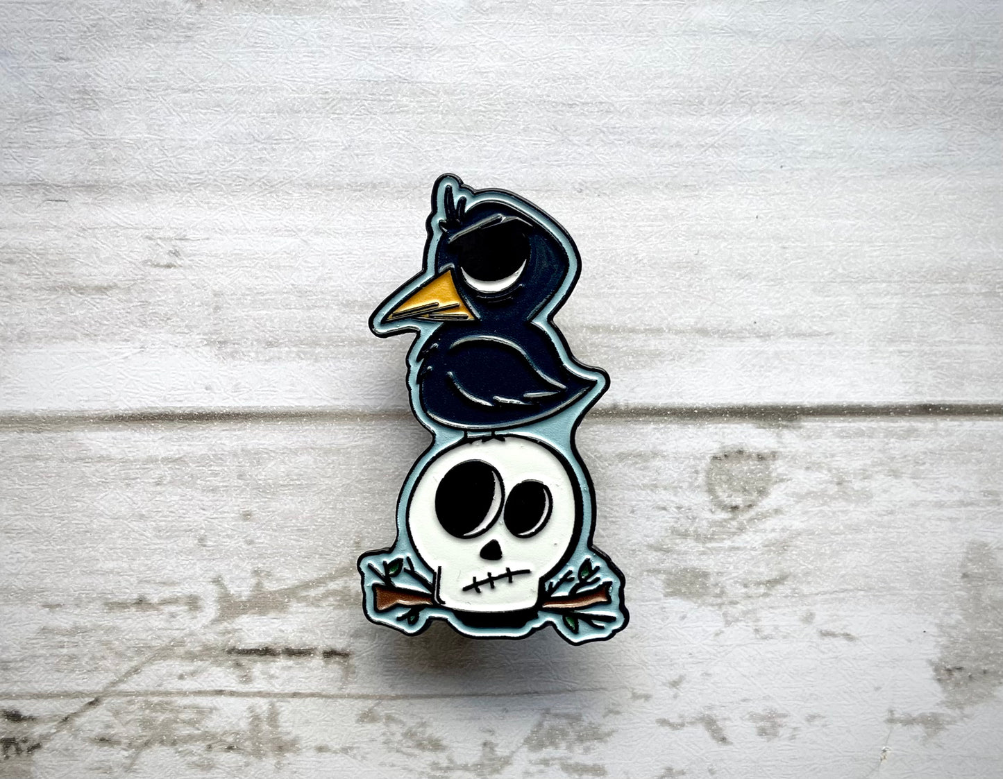 Raven's Omen Enamel Pin