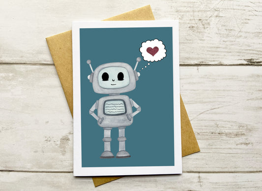 Robot Love Notecard