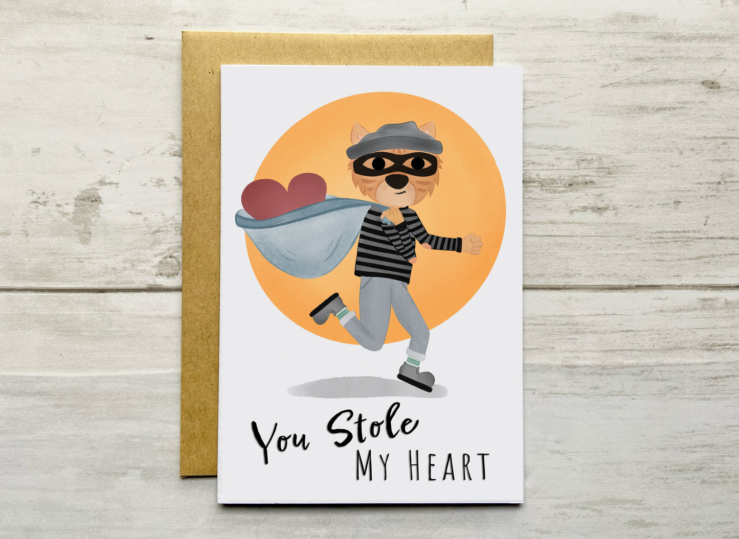 You Stole My Heart Notecard