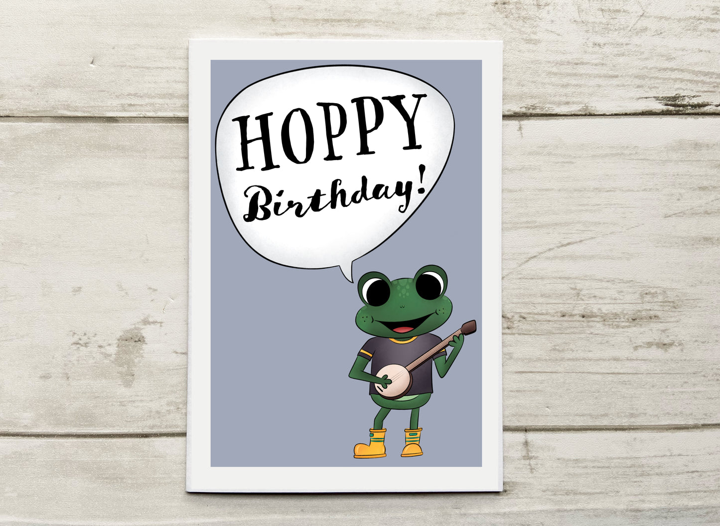 Hoppy Birthday Notecard