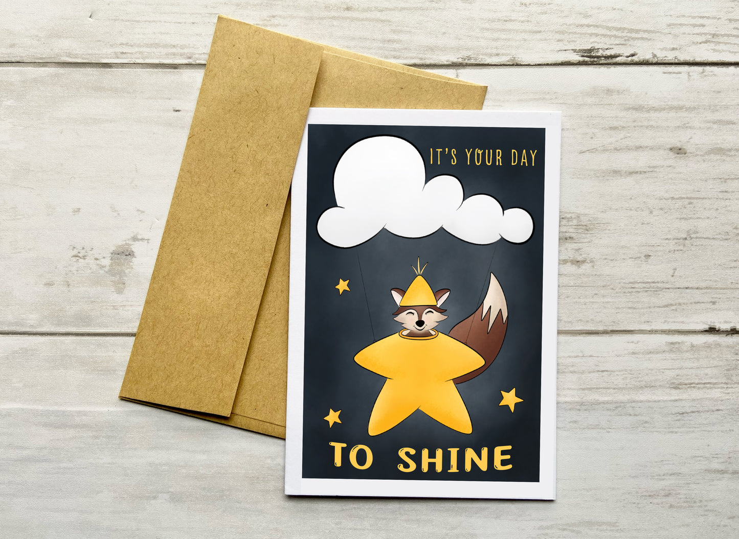 Your Day to Shine Notecard