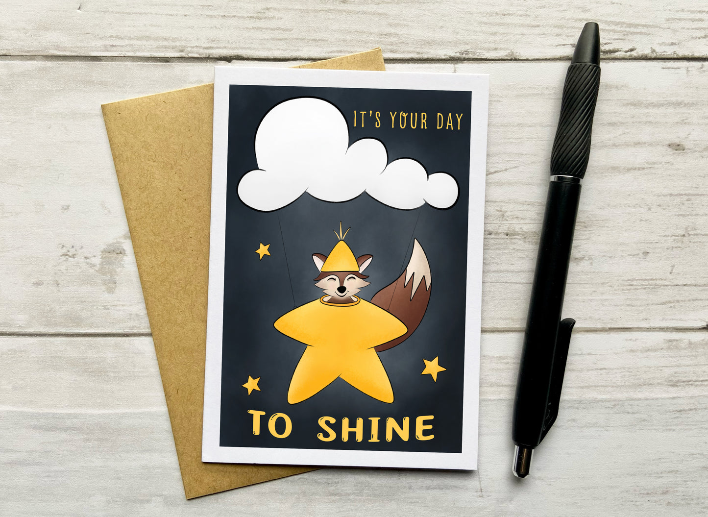 Your Day to Shine Notecard