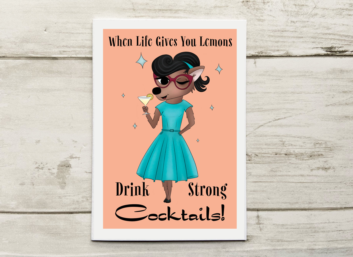 When Life Gives You Lemons Notecard