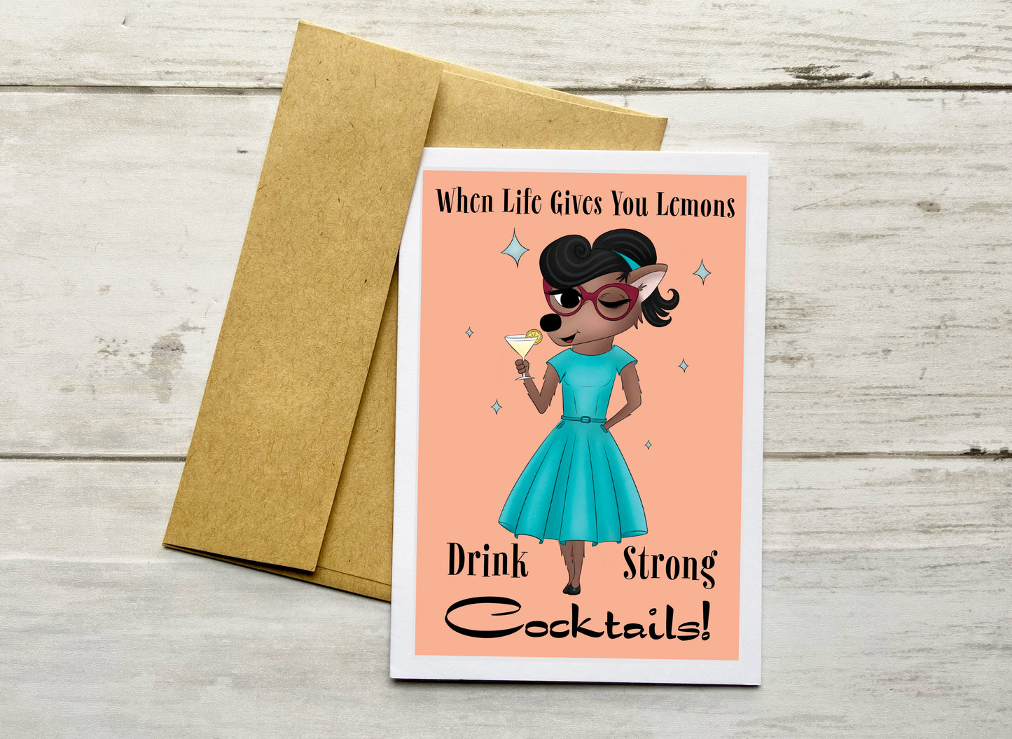 When Life Gives You Lemons Notecard