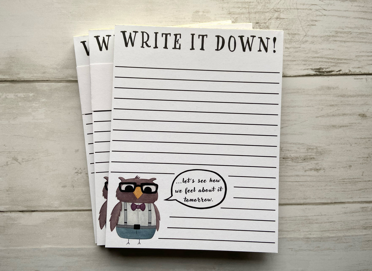 Write It Down Notepad