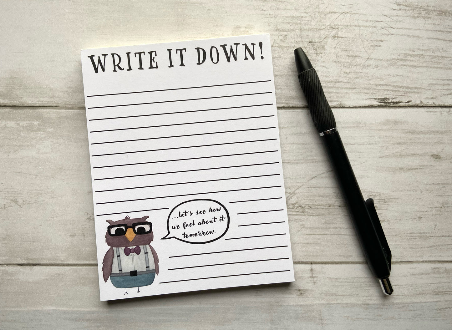 Write It Down Notepad