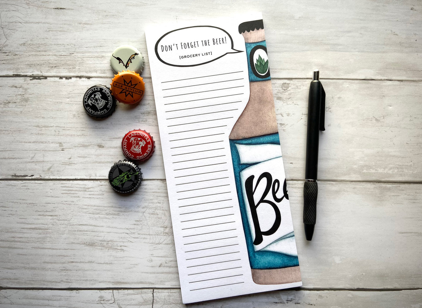 Don't Forget the Beer Notepad
