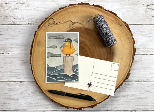 Bird on the Water Postcard