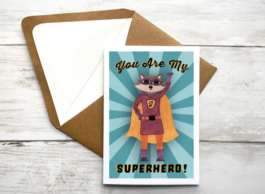 You're My Superhero [Mom] Notecard