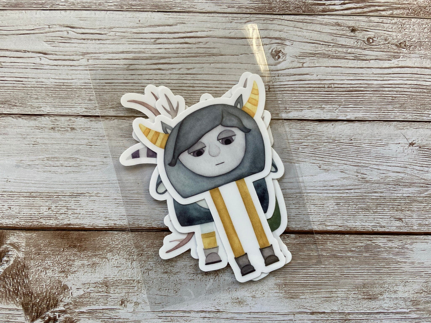 Whimsical Characters Sticker Pack | Die Cut Sticker | Vinyl Sticker Pack