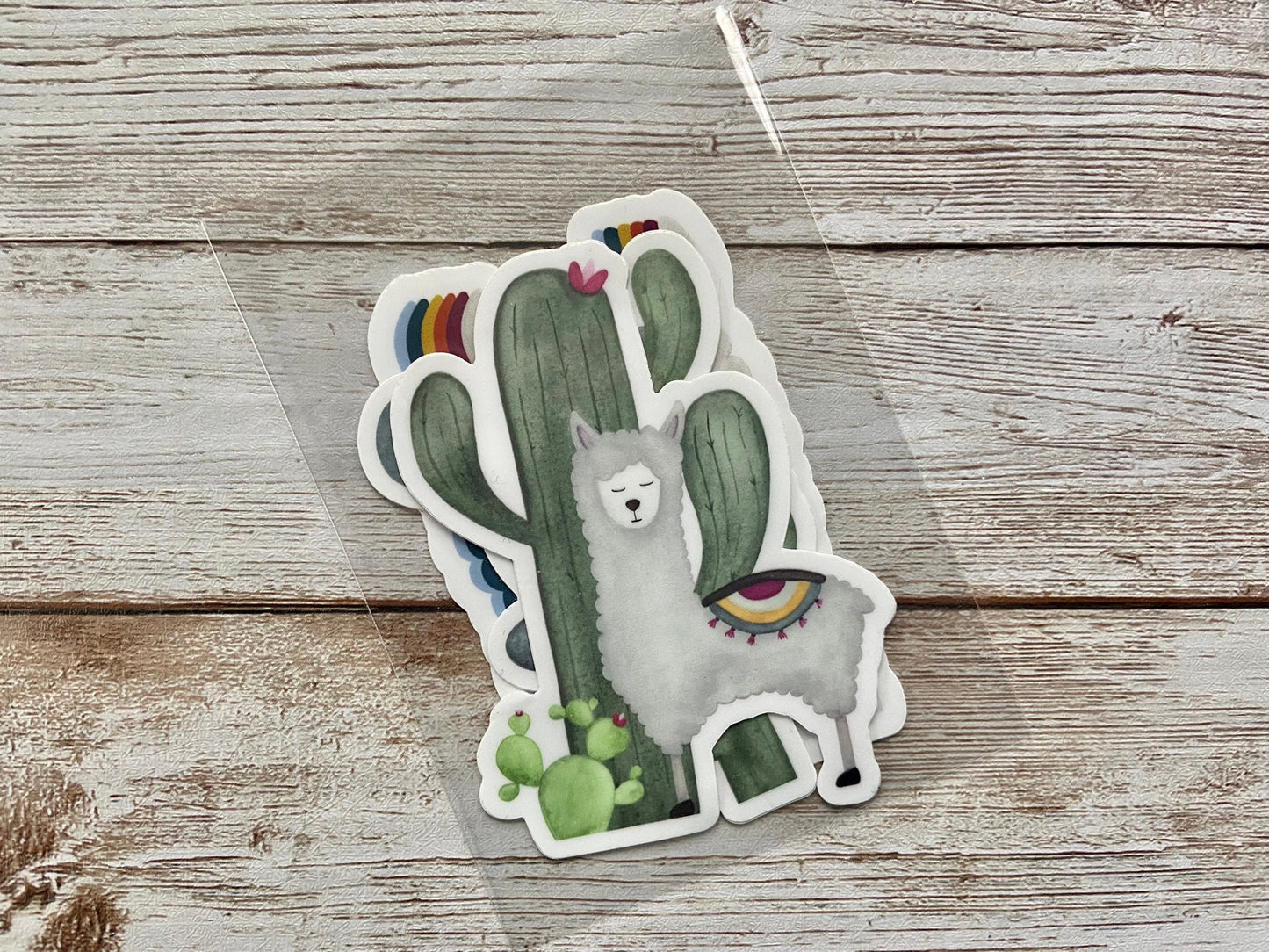 Cactus & Llama Stickers | Sticker Pack | Vinyl Sticker